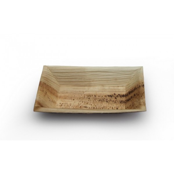 Palm Leaf Rectangular Plate 7X10″ (100)