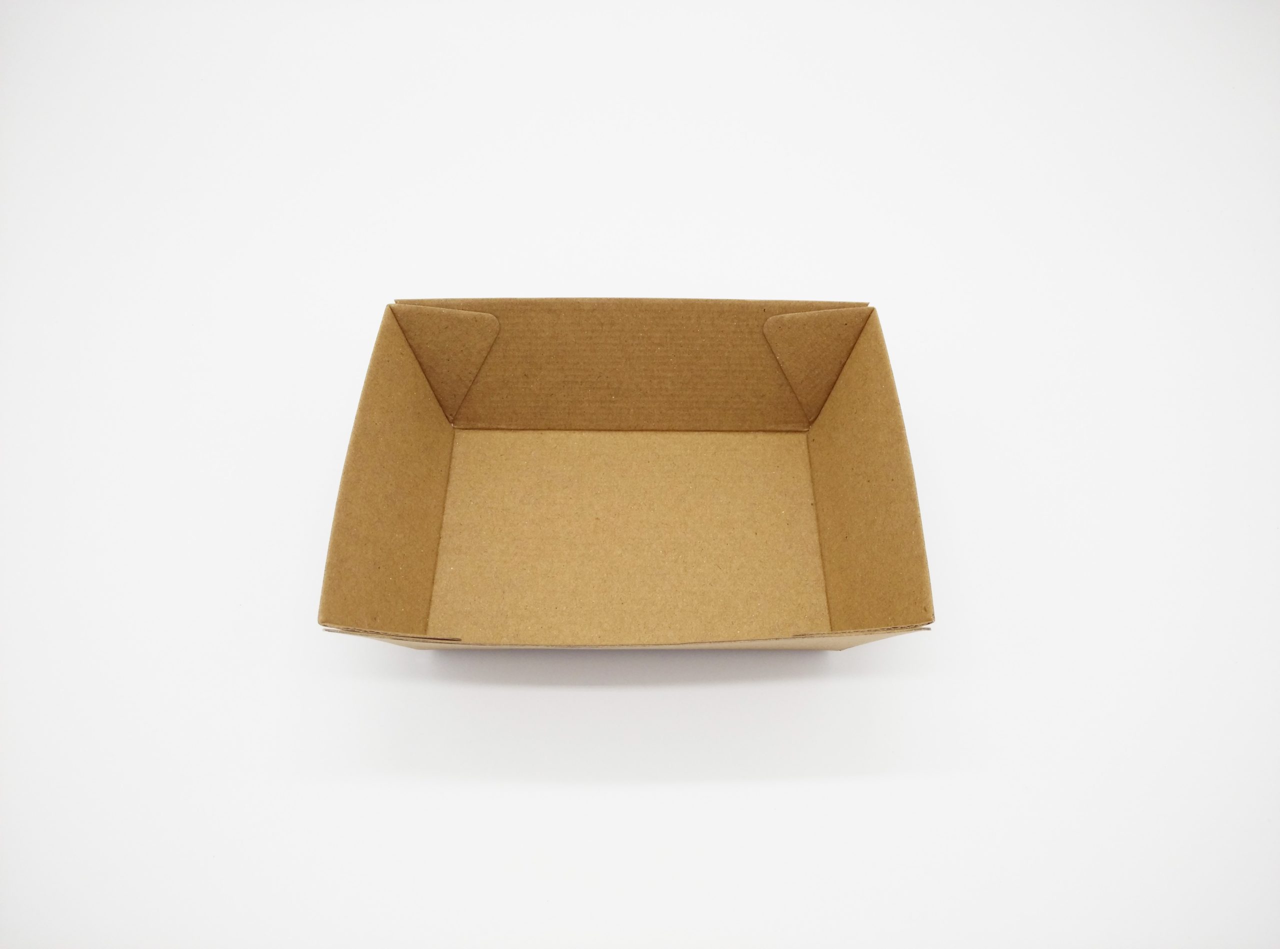 TRAY-MED-KRAFT Compostable Cardboard Tray 18x13x5cms (250)