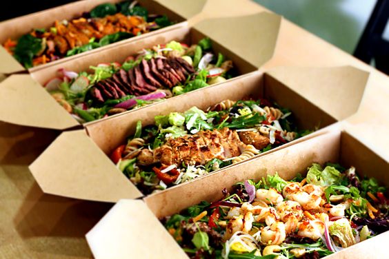 BIOK6-Paper Food Box (NEW) BROWN No.6 (200)