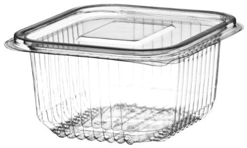 HC-SQ500cc (MAJ) Square Hinged Clear (500)