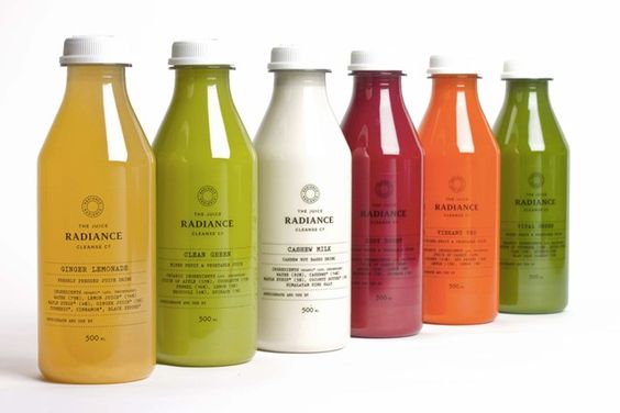Juice bottles family