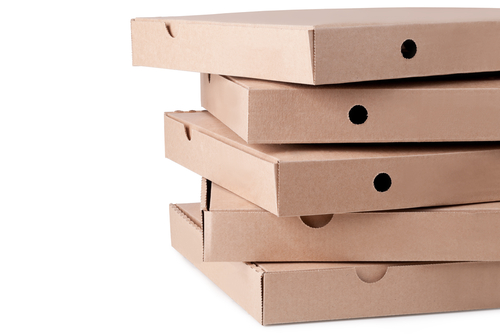 Plain Brown 12″ Pizza Box (100)
