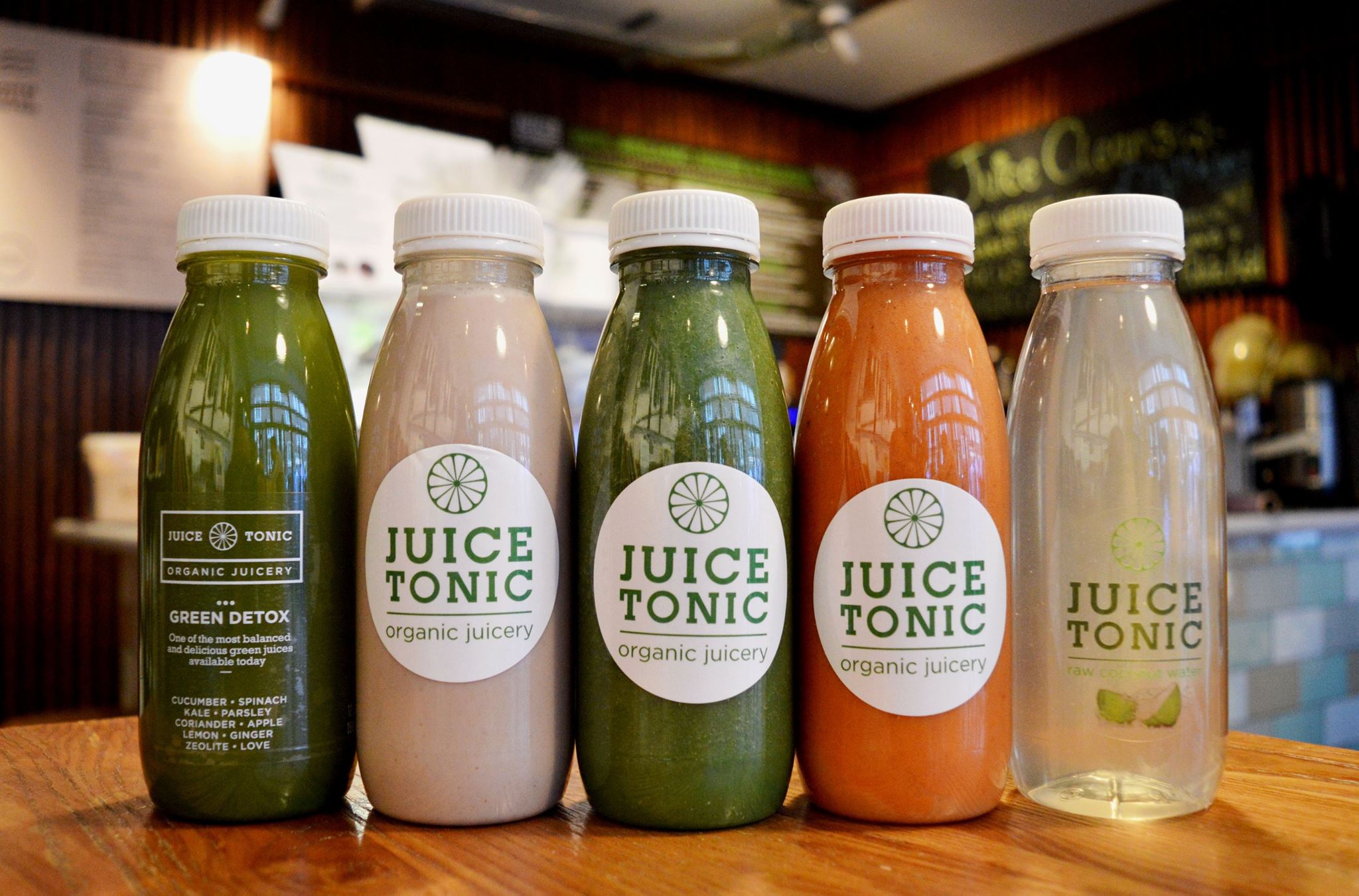 Clear 250cc Juice Bottle and White Lids (180 pcs/case)