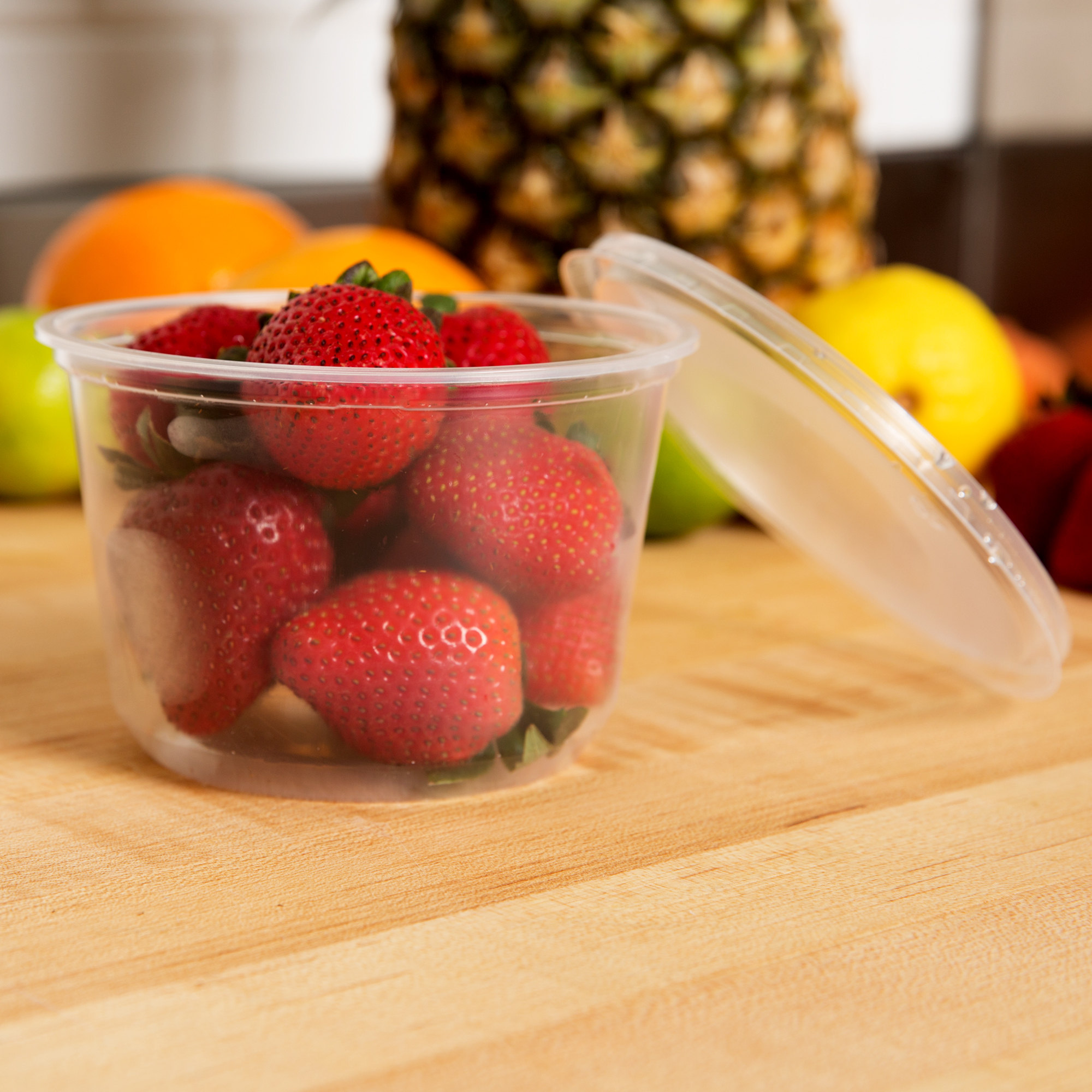 Combo 12oz Microwavable Tub and Lid (250)