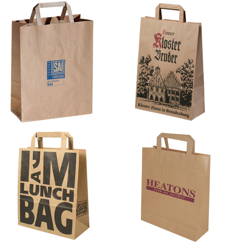 Medium Paper Handled Bag (250)