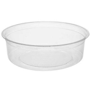 Small Wide Plastic Container