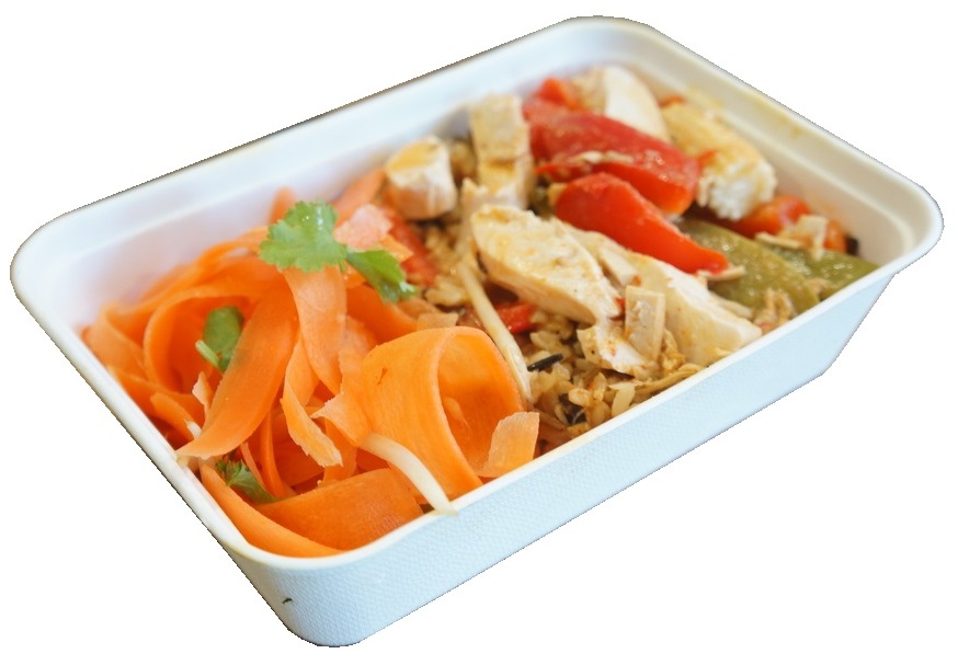 Paper Bagasse COMPOSTABLE 650ml tray (500)