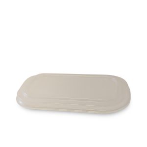 Small Flat Takeaway Lids for Pulp Trays