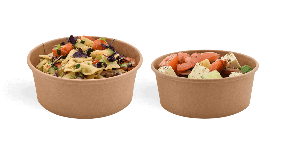 TUB1300-BRNGP- Brown 1300ml Paper Tub(300)