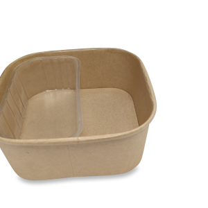 2 compartment container